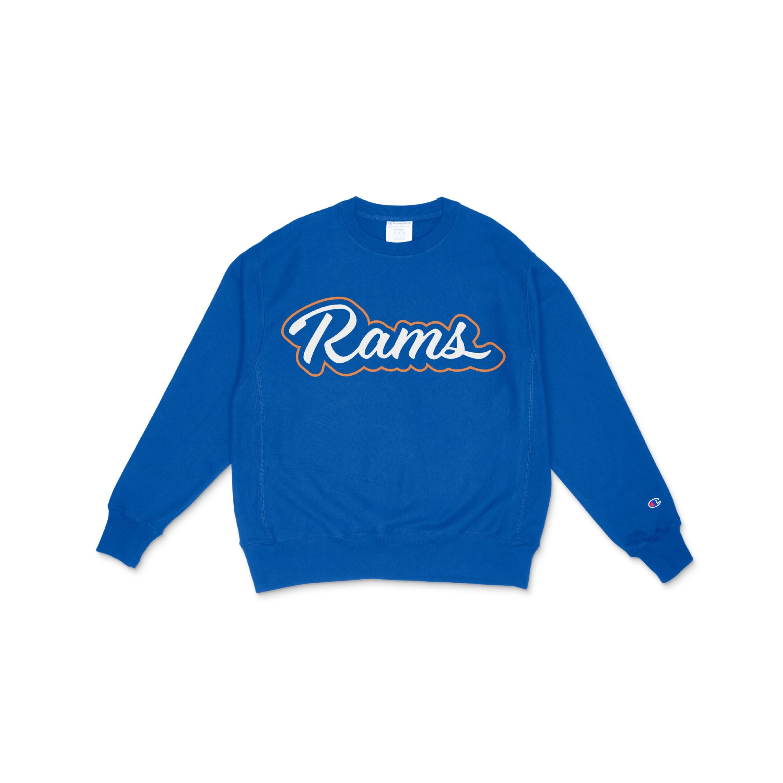 WF Burns Rams Script Sweatshirt