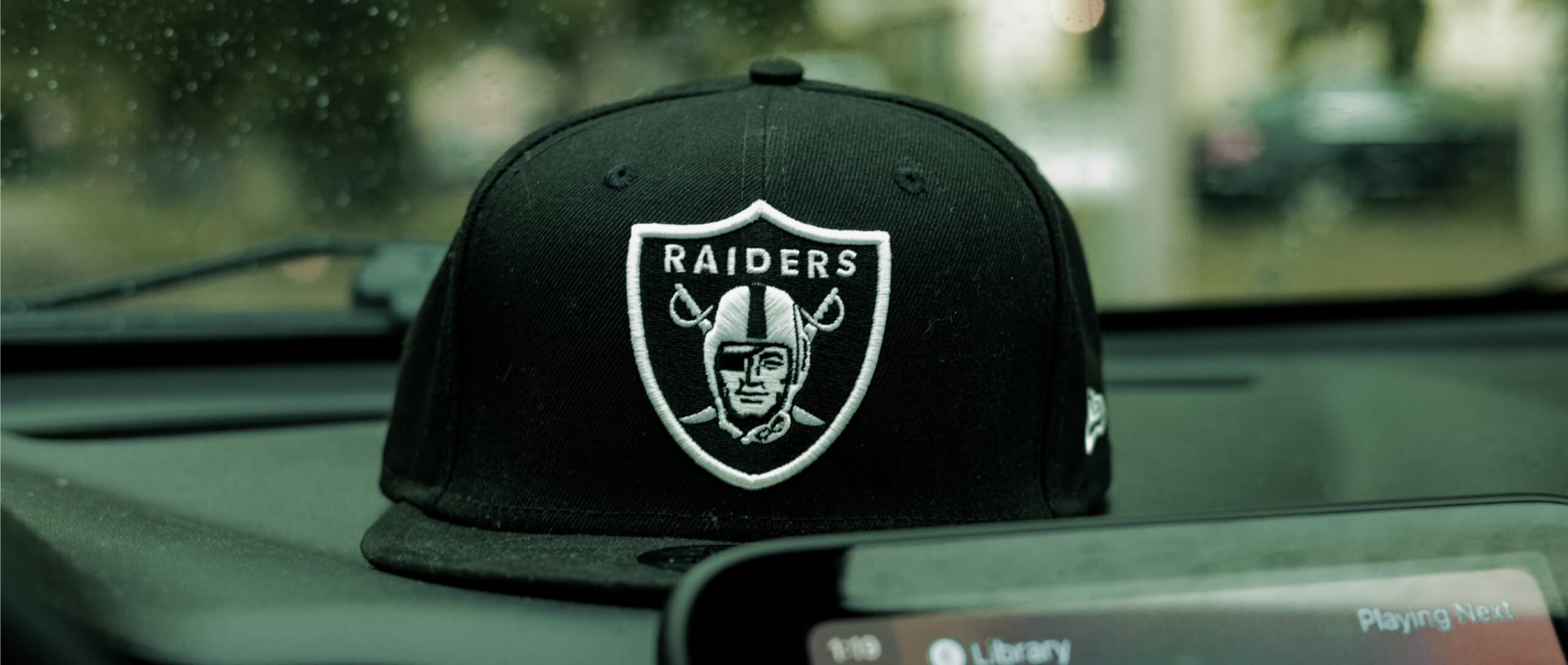 Photo of A Raiders Sports Logo Embroidered Hat