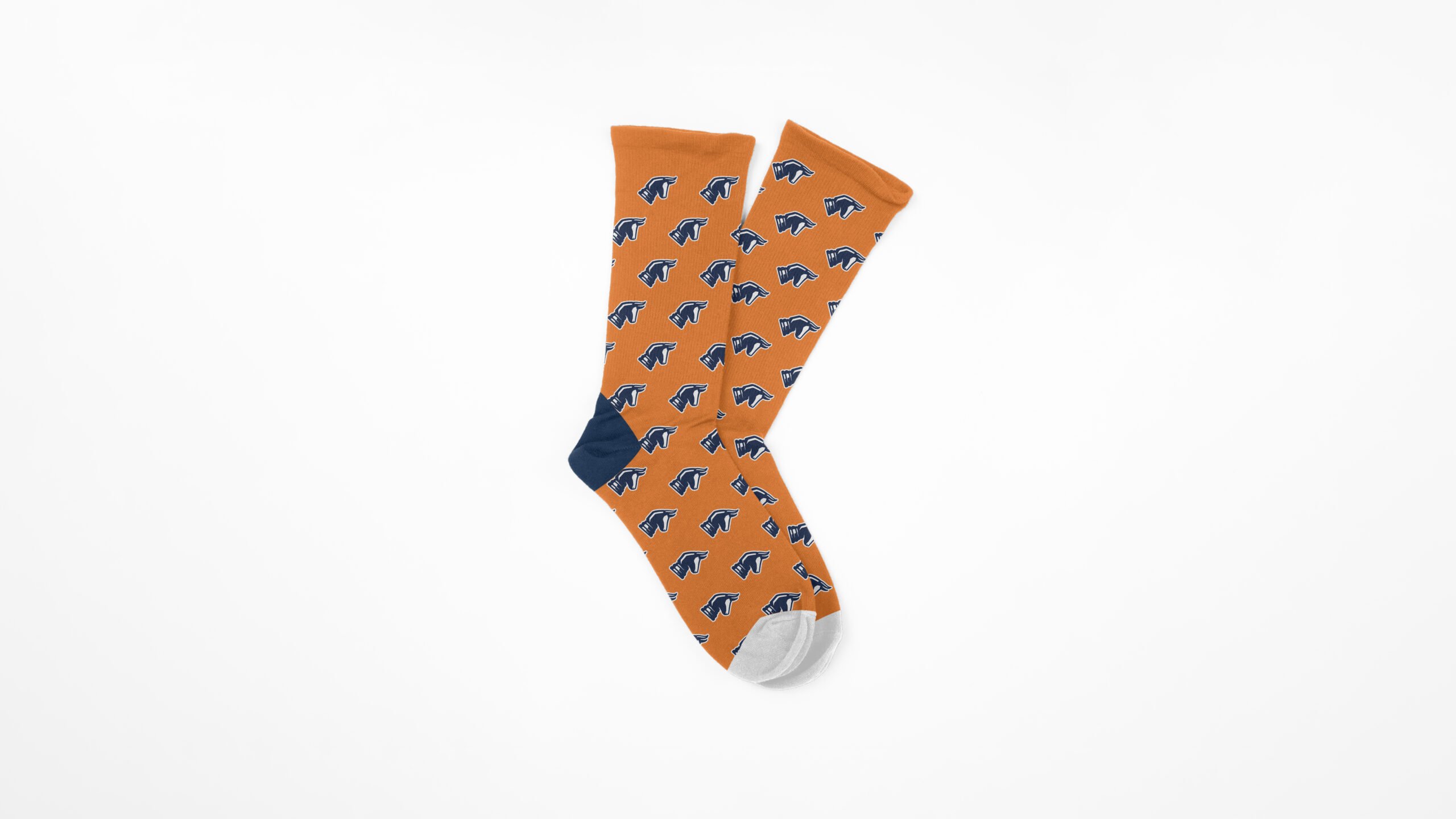 Photo of Dress Socks with The Law Office of Bryce Carpenter's Logo