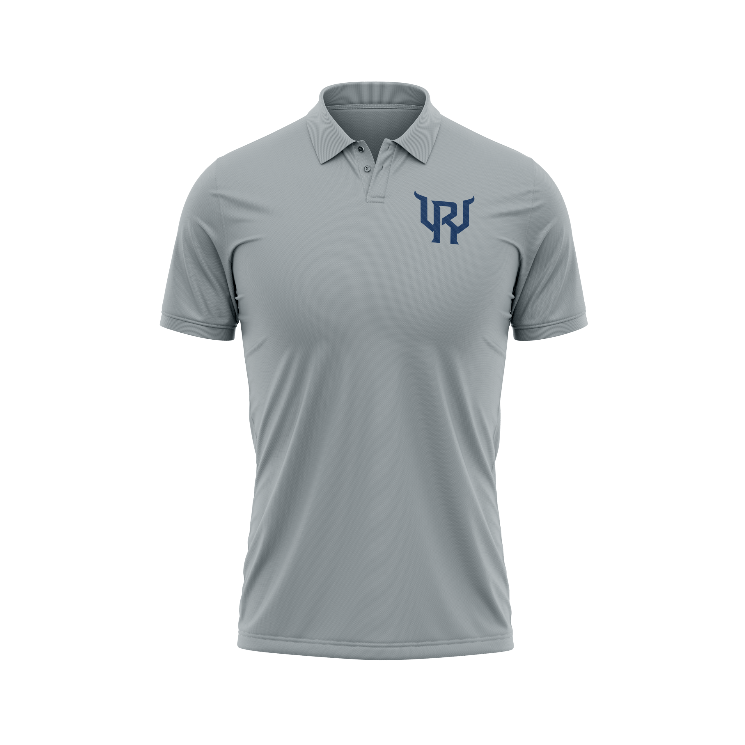 Photo of a polo with the WR Warren Ranch logo